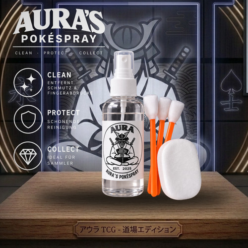 Auras pokespray sammelkarten - pokespray,