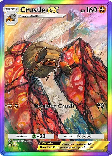 Digital crustle rainbow - crustle, ex