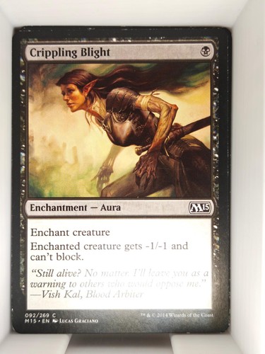 Crippling blight common - crippling,