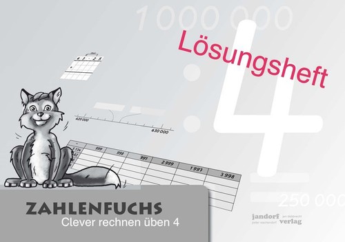 Zahlenfuchs - 4, (lösungsheft)