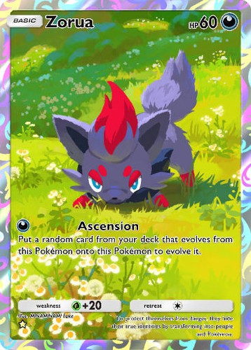 Digital zorua full - full, art